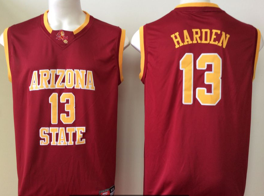 NCAA Men Arizona State Sun Devils Red 13